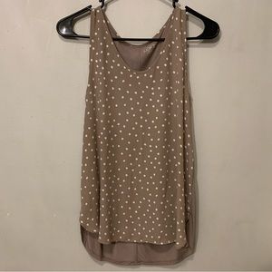 LOFT sleeveless blouse XS - gone this week, make me an offer